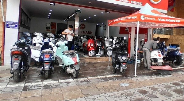 Nhiều xe máy xăng dưới 50 cc của SYM giảm giá mạnh