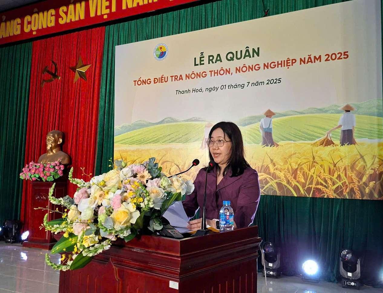 Cuộc điều tra này sẽ giúp cung cấp thông tin đầy đủ, toàn diện về thực trạng phát triển nông nghiệp, nông thôn và đời sống của người dân nông thôn trên phạm vi cả nước. Ảnh: Tuyết Lan