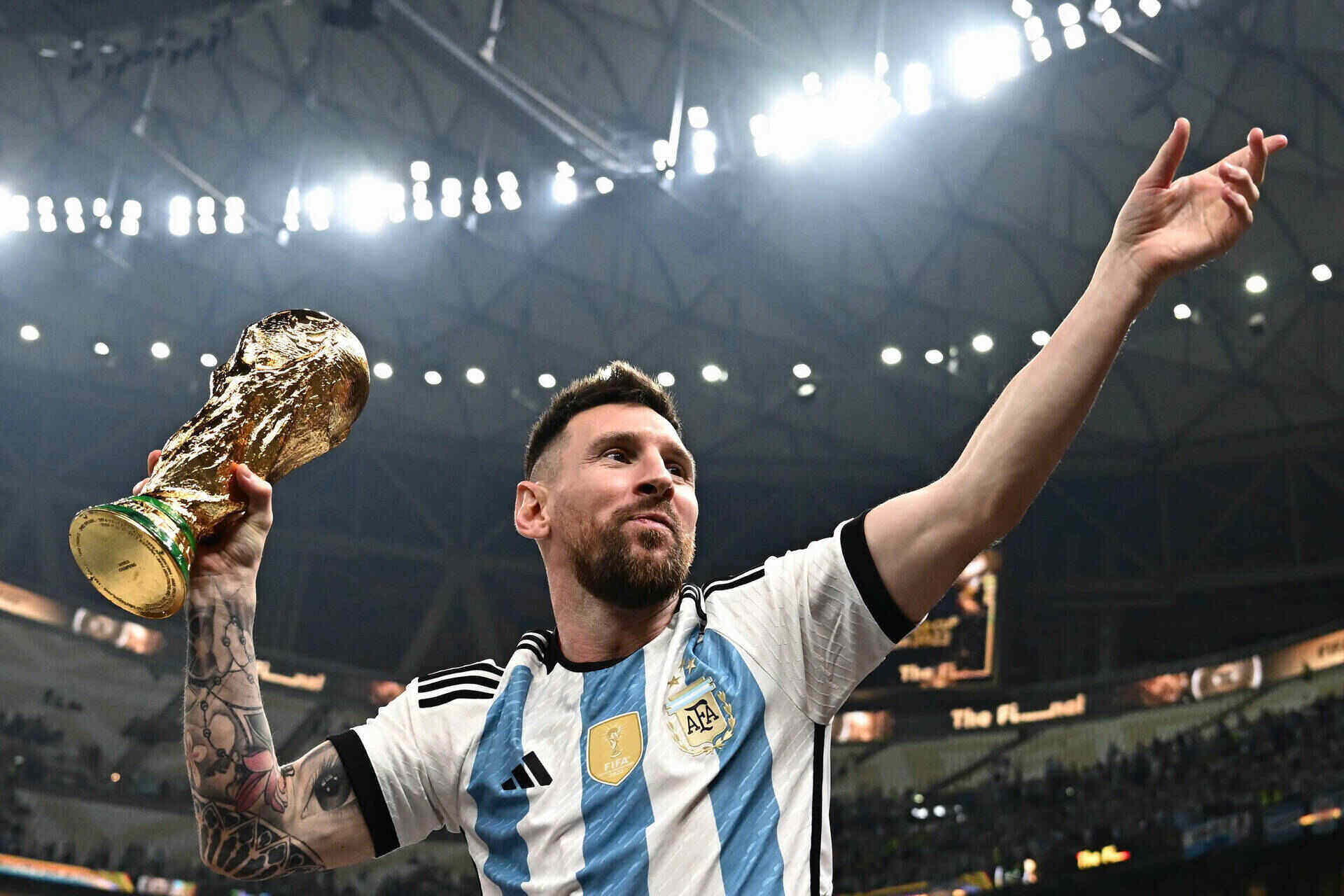 Messi đã chạm đến mọi vinh quang cao quý mà một cầu thủ có thể đạt được.  Ảnh: AFP