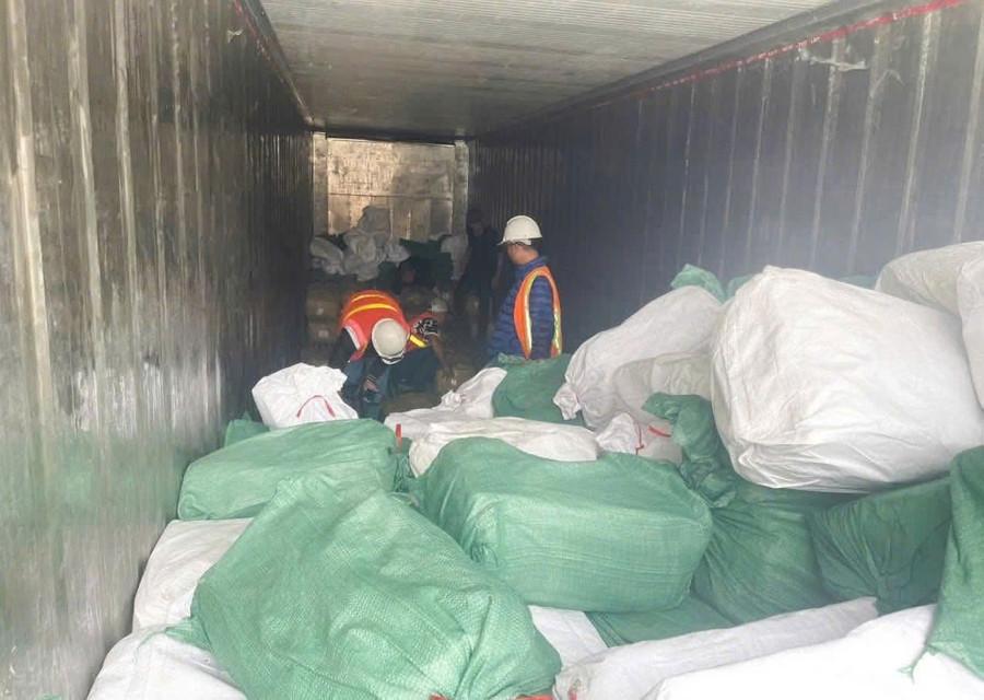 Ảnh: Số lượng hàng hóa không khai báo hải quan gây thất thu ngân sách hơn 7 tỷ đồng.