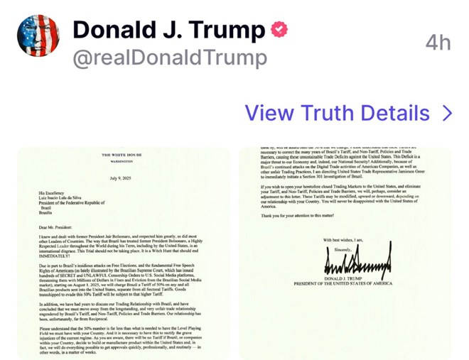 Ông Trump áp thuế 50% với đối tác thương mại lớn thứ 15 của Mỹ