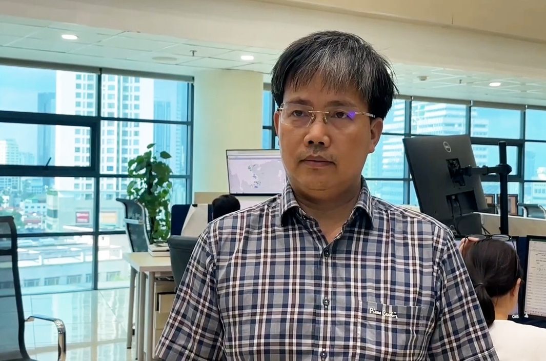 Ông Mai Văn Khiêm - Giám đốc Trung tâm Dự báo Khí tượng Thủy văn Quốc gia. Ảnh: An An