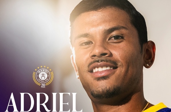 Ngoại binh mới gia nhập Hà Nội FC. Ảnh: HNFC