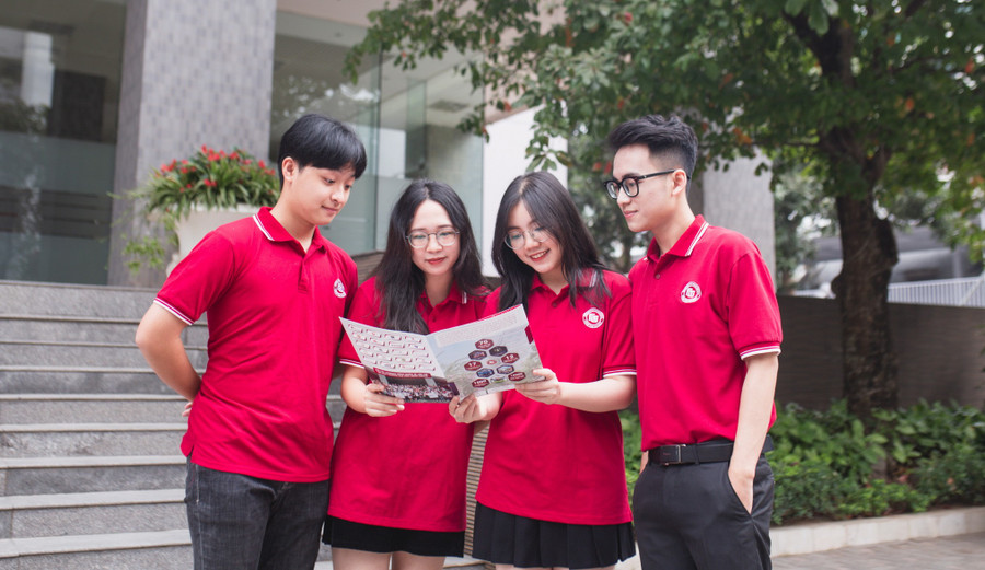 Sinh viên Trường Đại học Ngoại thương. Ảnh: NTCC.