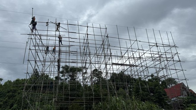 Vượt mưa bão, dự án 500kV Lào Cai - Vĩnh Yên đang vào giai đoạn nước rút