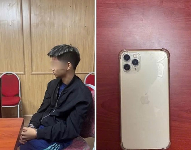 Bắt thanh niên lừa mượn điện thoại rồi bỏ chạy ở Hải Phòng