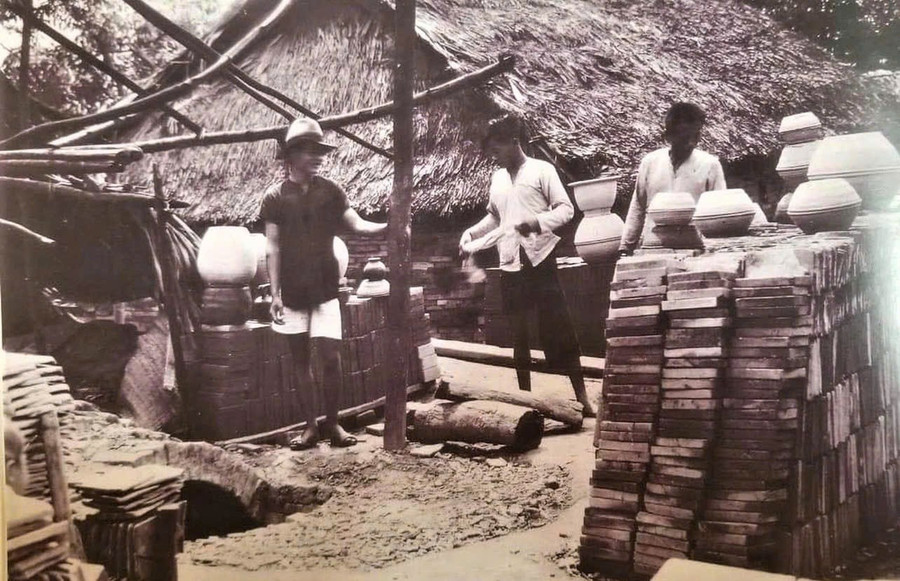 Làng gốm Cẩm Trang (Mai Hoa, Hà Tĩnh). Ảnh tư liệu.