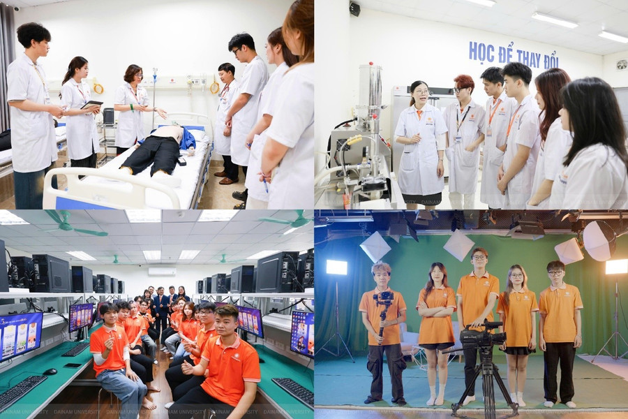 Học đi đôi với hành với trang thiết bị thực hành hiện đại ngay tại trường. 195.jpg