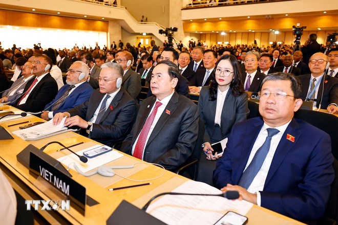 Tại Hội nghị Chủ tịch Quốc hội thế giới, Việt Nam đề xuất tăng đối thoại, thúc đẩy công lý