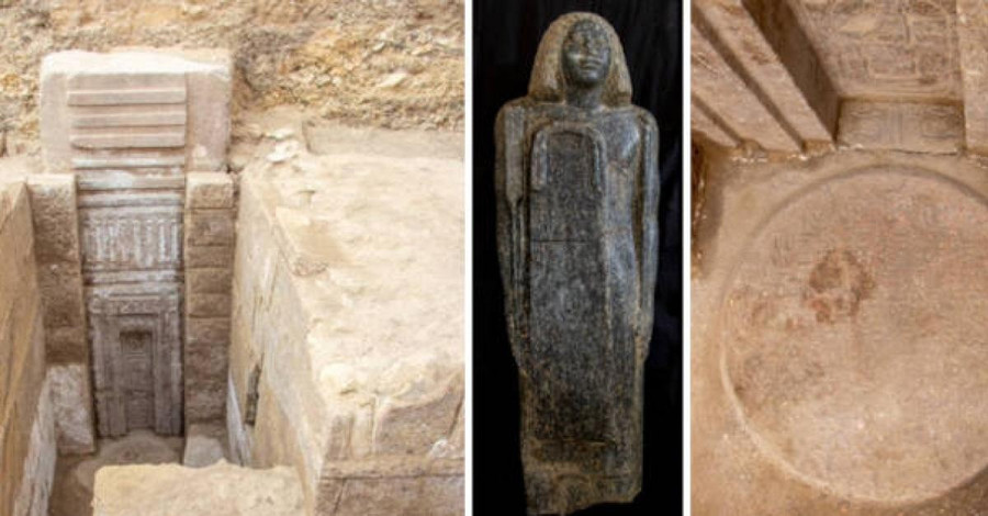 Các nhà khảo cổ làm việc tại Ai Cập đã phát hiện một cánh cửa lớn bằng đá granite hồng bên trong lăng mộ của một hoàng tử. Không chỉ vậy, họ còn khai quật được một bàn tế bằng đá granite đỏ.