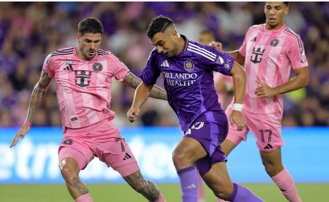 Inter Miami tan nát Orlando City ở vòng 26 giải nhà nghề Mỹ.