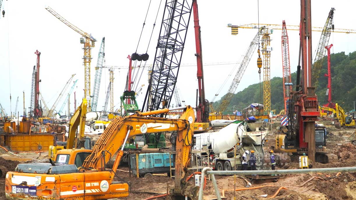 Công trình phục vụ APEC 2027 tại Phú Quốc. Ảnh: Nguyên Anh