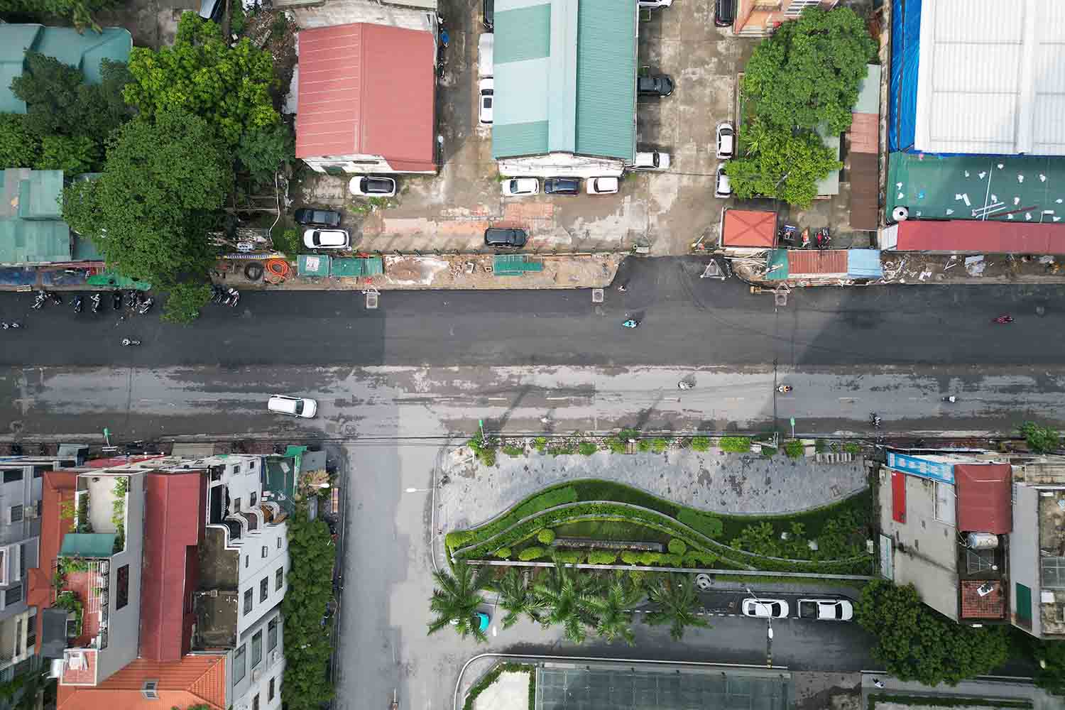 Mặt cắt ngang được mở rộng lên 21m. Ảnh: Sóng Hữu