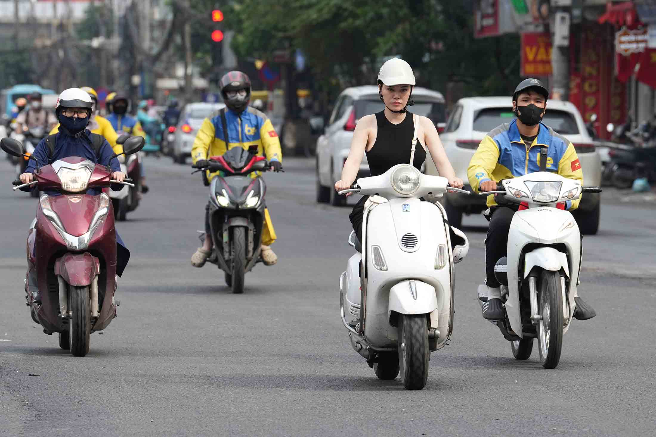 Một đoạn đường Nguyễn Tuân được mở rộng giúp người dân đi lại thuận lợi. Ảnh: Sóng Hữu