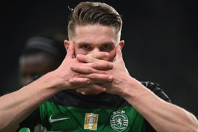 Bản hợp đồng Viktor Gyokeres cho thấy tham vọng nâng tầm hàng công của Mikel Arteta.  Ảnh: AFP