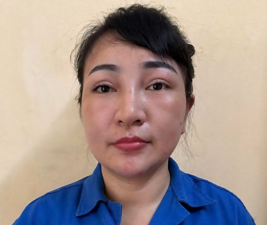 Bị can Phan Thị Vân. (Ảnh: CATQ)