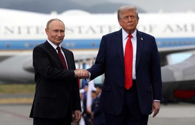 Ông Trump và ông Putin họp báo chung sau hội đàm kín 90 phút tại Alaska