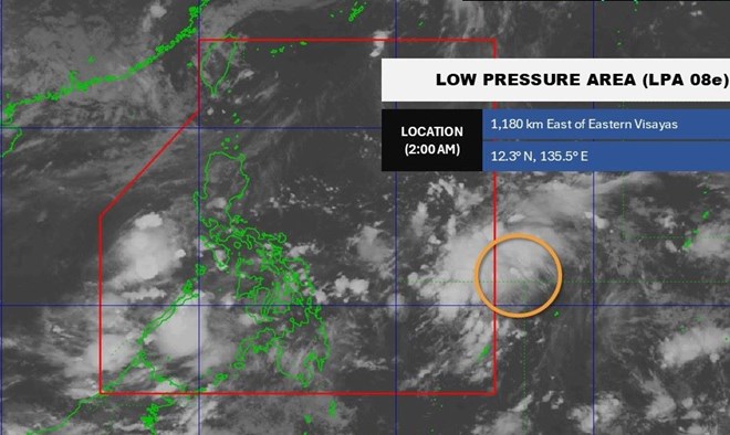 Dự báo thời điểm áp thấp mới vào Biển Đông