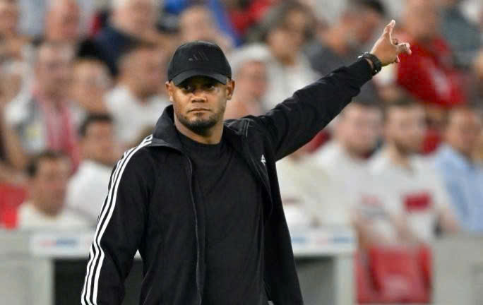 Vincent Kompany đang gặp nhiều khó khăn về nhân sự với Bayern. Ảnh: AFP