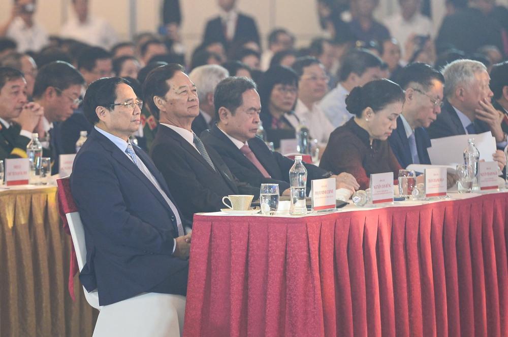 Thủ tướng Chính phủ Phạm Minh Chính tại lễ khai mạc. Ảnh: Phạm Đông