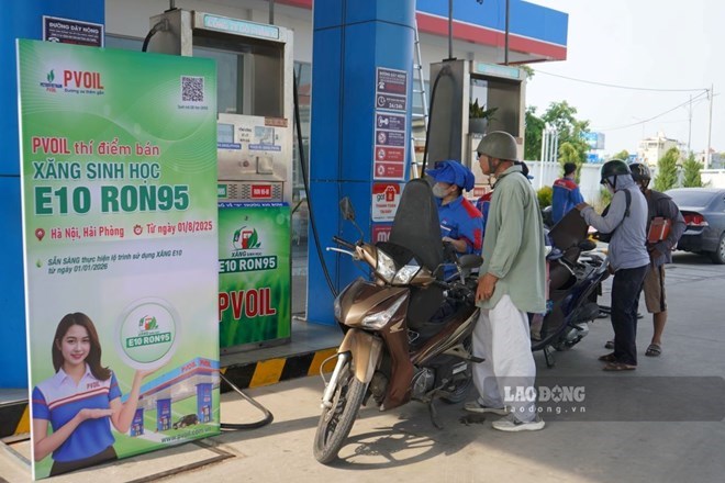 Hầu hết xe máy tại Việt Nam đều sử dụng được xăng sinh học E10