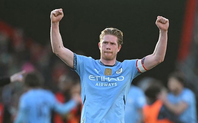 Sự rời đi của De Bruyne ảnh hưởng rất nhiều đến Man City. Ảnh: AFP