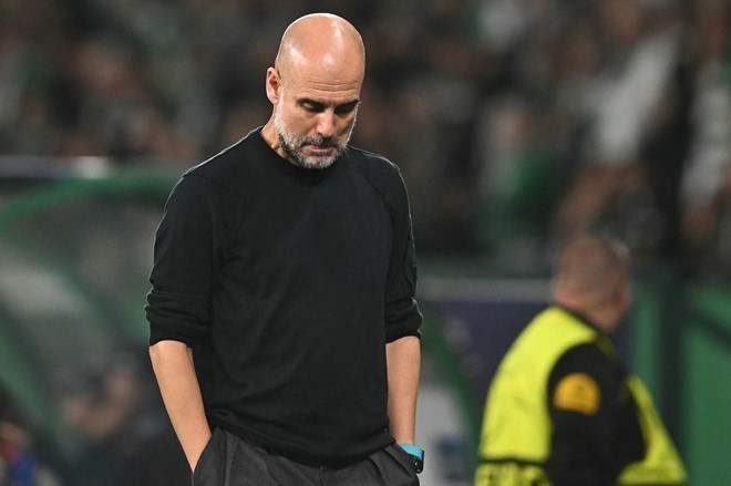 Pep Guardiola đang gặp khó với vị trí thủ môn. Ảnh: AFP