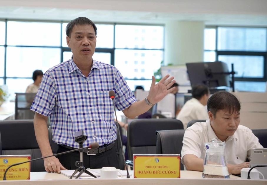 Ông Hoàng Đức Cường - Phó Cục trưởng Cục Khí tượng Thủy văn. Ảnh: Vũ Linh