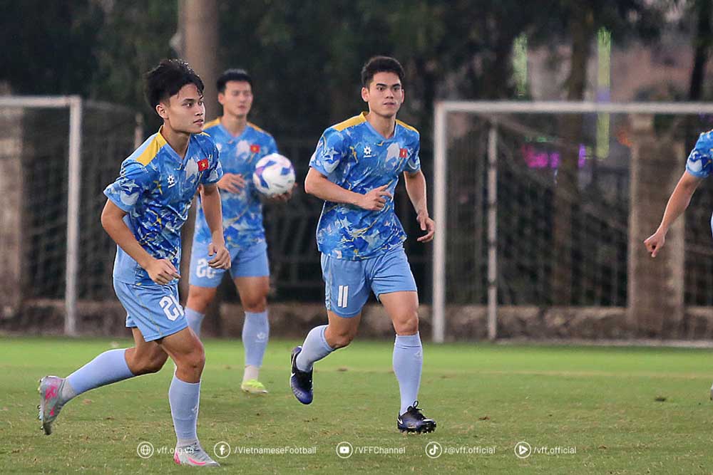 U23 Việt Nam cần cải thiện khả năng dứt điểm. Ảnh: VFF