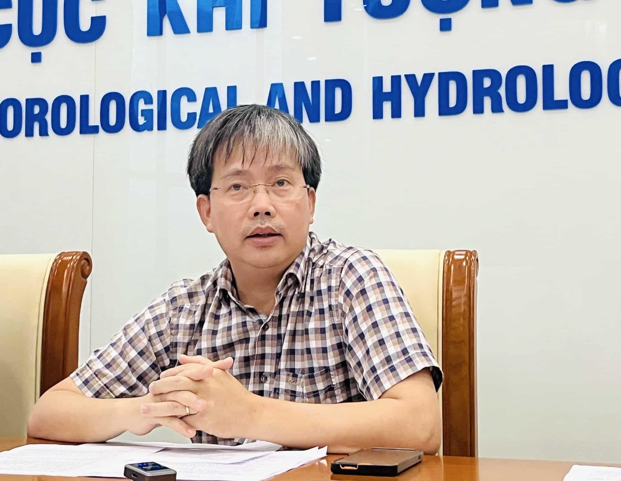 Ông Mai Văn Khiêm - Giám đốc Trung tâm Dự báo Khí tượng Thủy văn Quốc gia cho biết, dự báo tối nay 22.9, siêu bão Ragasa sẽ đi vào Biển Đông. Ảnh: An An