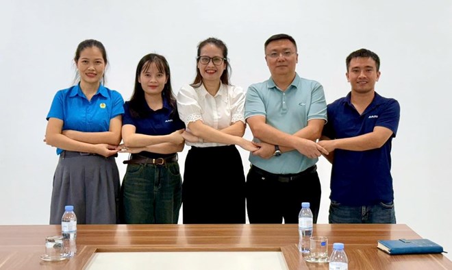 Xúc tiến thành lập Công đoàn cơ sở tại một doanh nghiệp FDI ở Nghệ An trong tháng 9