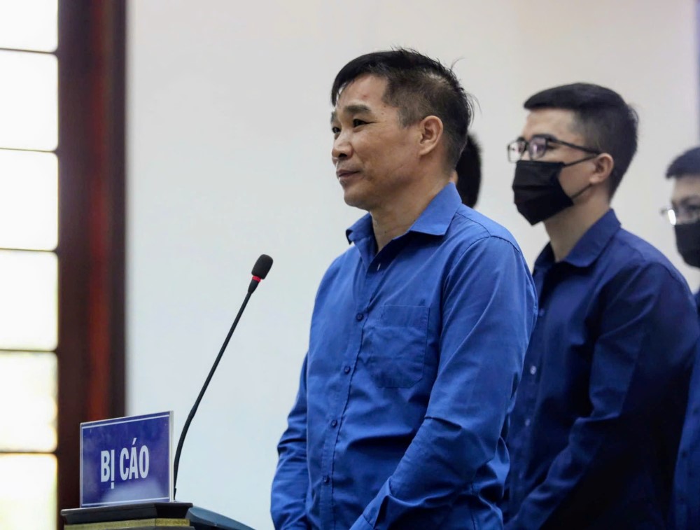 Bị cáo Bình Kiểm tại tòa. Ảnh: Anh Tú