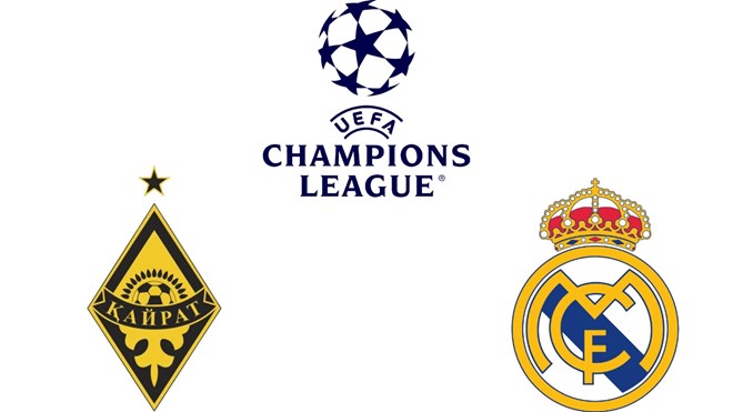 Nhận định bóng đá Kairat vs Real Madrid tại Champions League