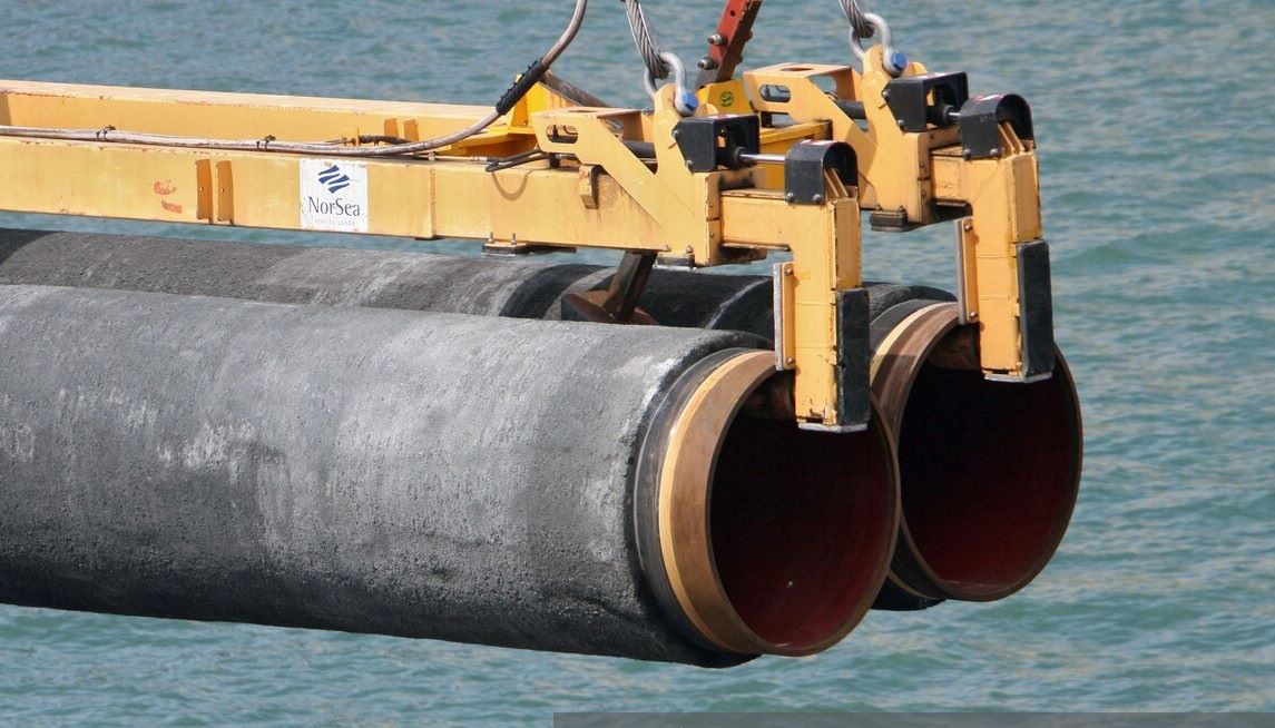 Đường ống dẫn khí Nord Stream trong quá trình xây dựng. Ảnh: Sputnik