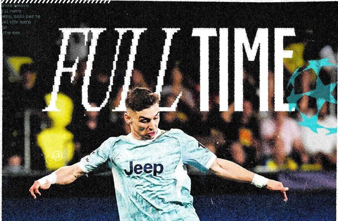 Juventus chia điểm kịch tính trước Villarreal tại Champions League
