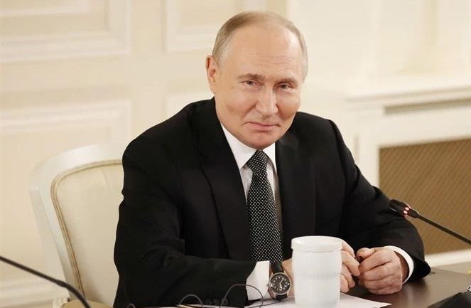 Tổng thống Nga Vladimir Putin.