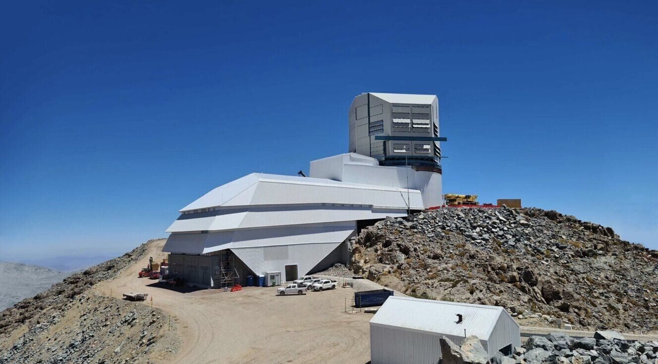 Đài quan sát Vera C. Rubin tại Cerro Pachon, Chile. Ảnh: Vera C. Rubin Observatory