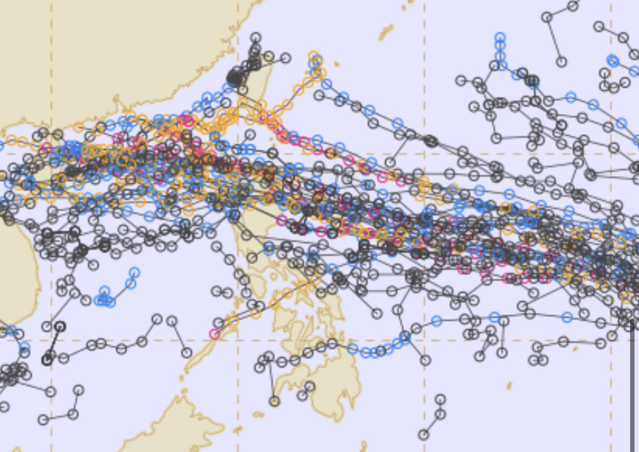Ảnh: Philippine Weather System/Pacific Storm Update