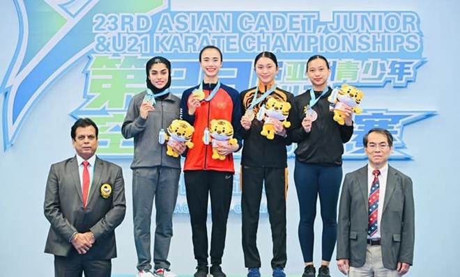 Đội tuyển karate Việt Nam tham dự vòng loại giải vô địch thế giới