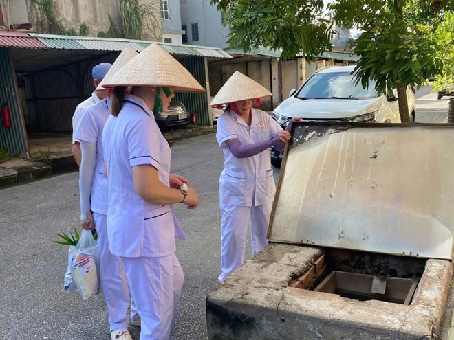 Khoanh vùng xử lý ổ dịch sốt xuất huyết ở trung tâm TP Hải Phòng