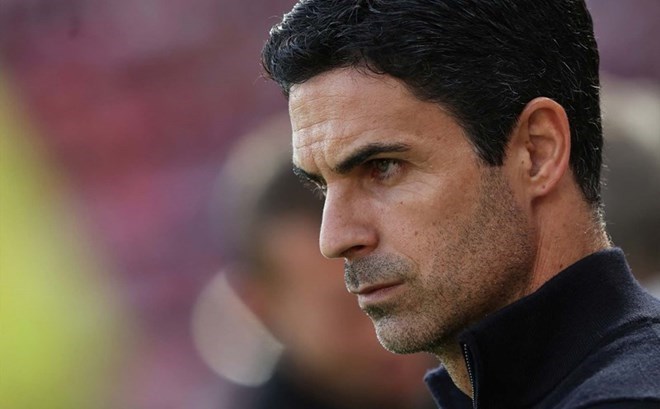 Mikel Arteta đang tạo nên một hàng phòng ngự vững chắc. Ảnh: AFP