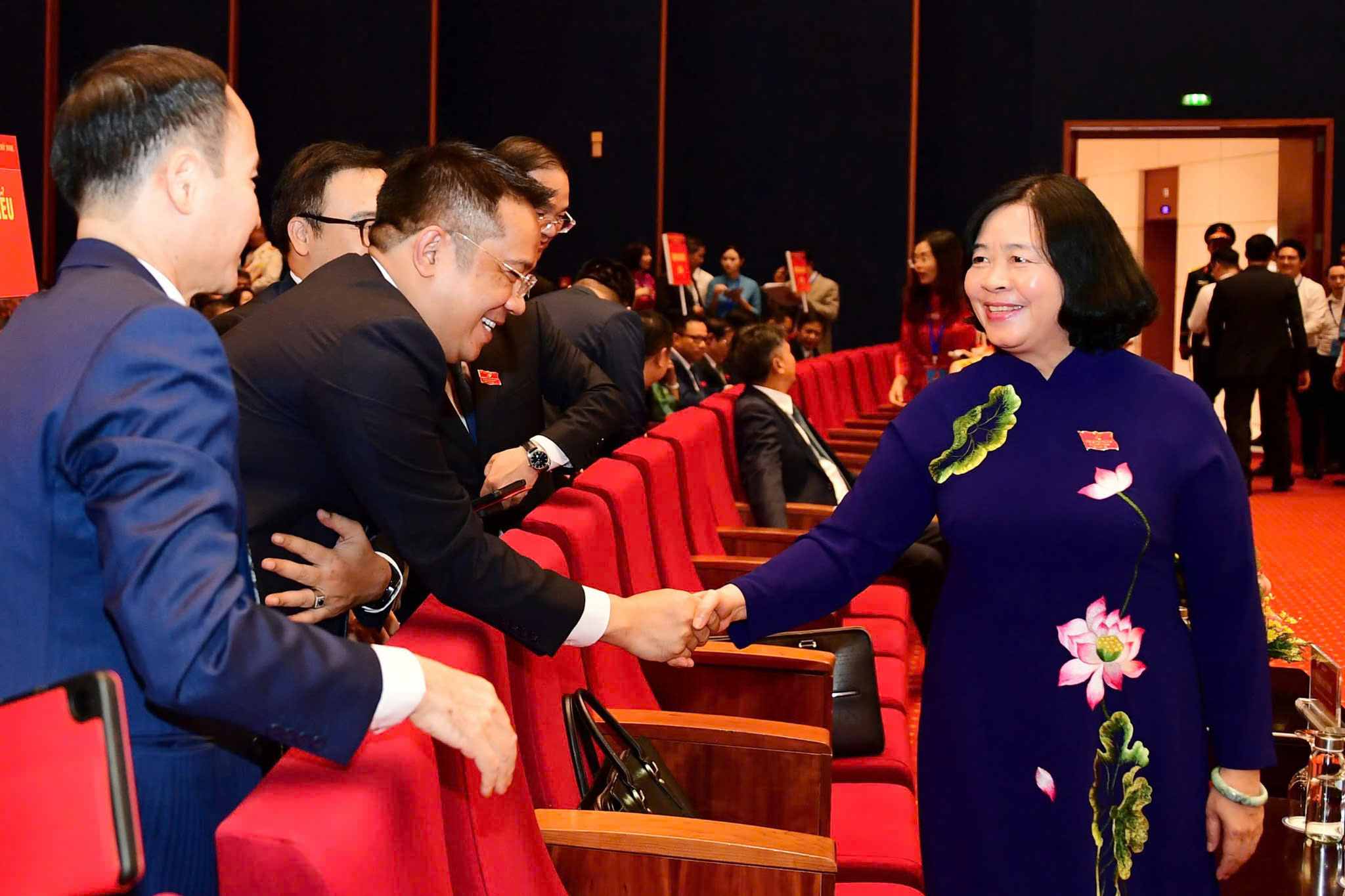 Phiên trù bị Đại hội Đại biểu Đảng bộ TP Hà Nội lần thứ XVIII, nhiệm kỳ 2025 - 2030. Ảnh: Viết Thành