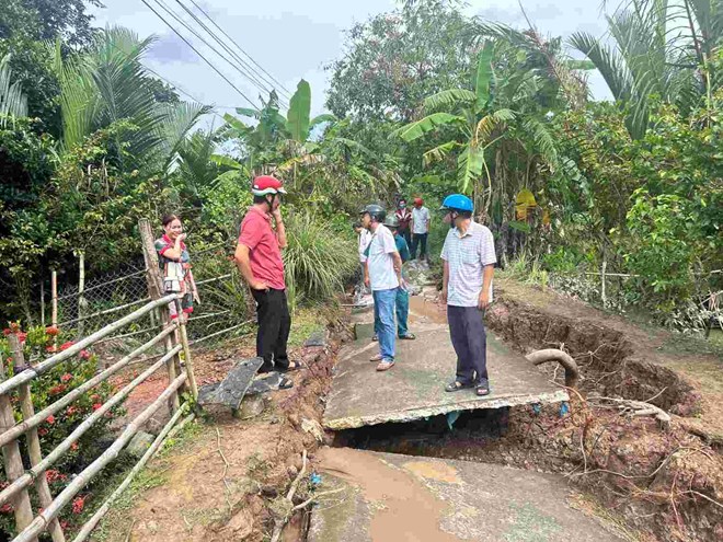 Tình trạng sạt lở diễn biến phức tạp từ sông tới biển tại Đồng bằng sông Cửu Long