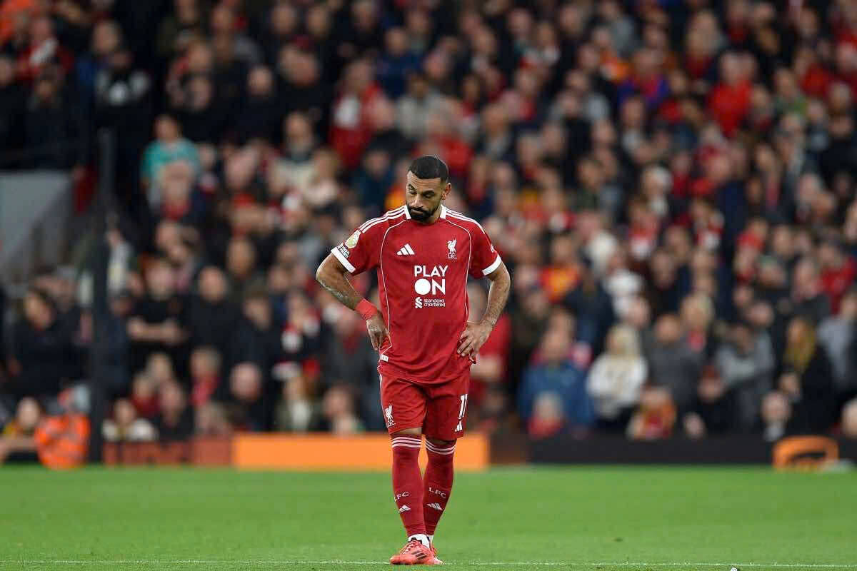 Mohamed Salah không còn là chính mình sau mùa hè 2025. Ảnh: AFP