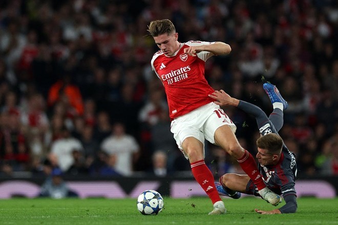 Viktor Gyokeres khao khát ghi thêm bàn sau cú đúp vào lưới Atletico Madrid
