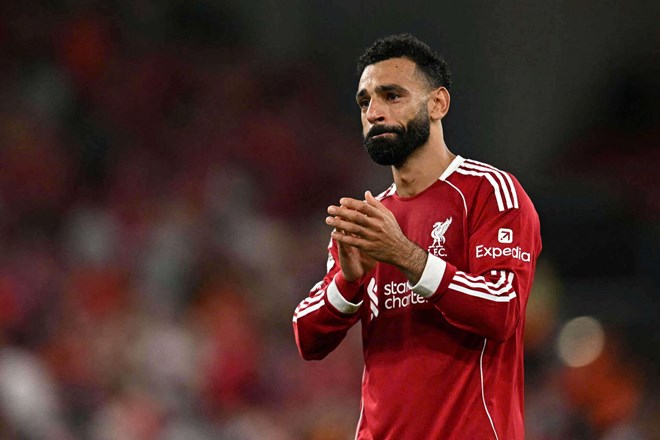 Mohamed Salah không còn giữ được phong độ ổn định ở mùa giải năm nay. Ảnh: AFP