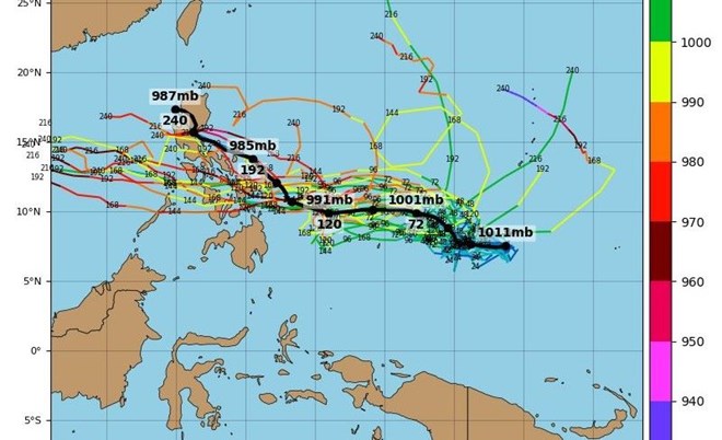 Dự báo La Nina liên tiếp gây bão mới gần Biển Đông, nguy cơ mưa lớn rộng khắp