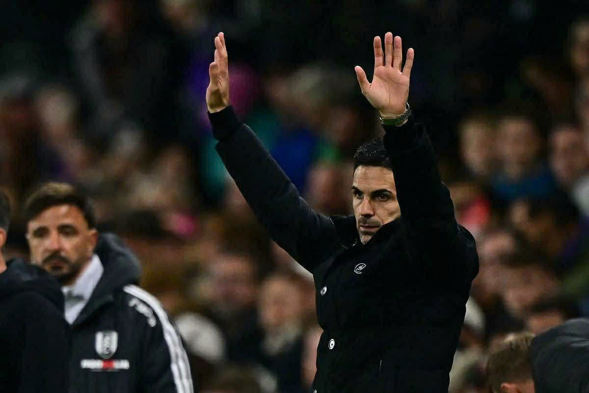 Mikel Arteta đang xây dựng một tập thể Arsenal bất bại đúng nghĩa. Ảnh: AFP