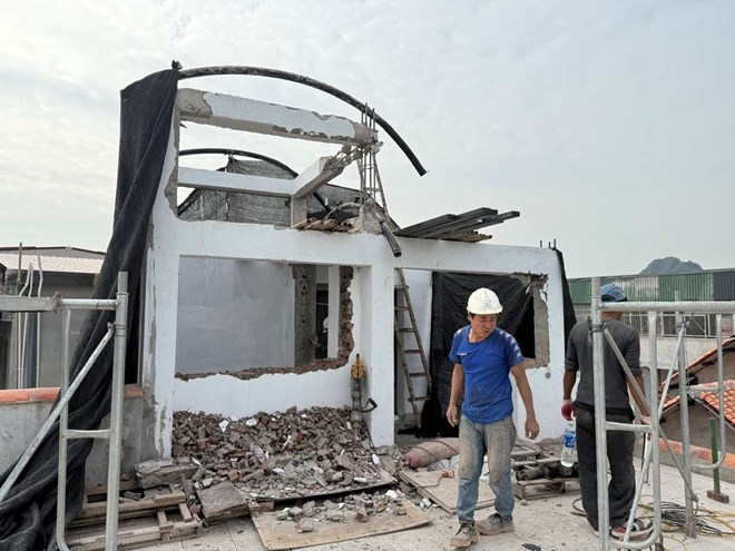 Nan giải việc xử lý vi phạm trật tự xây dựng trong vùng lõi Di sản Tràng An