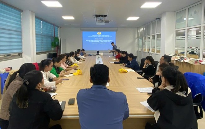 Ông Nguyễn Văn Tý làm Chủ tịch Công đoàn Công ty Giầy Rollsport Việt Nam